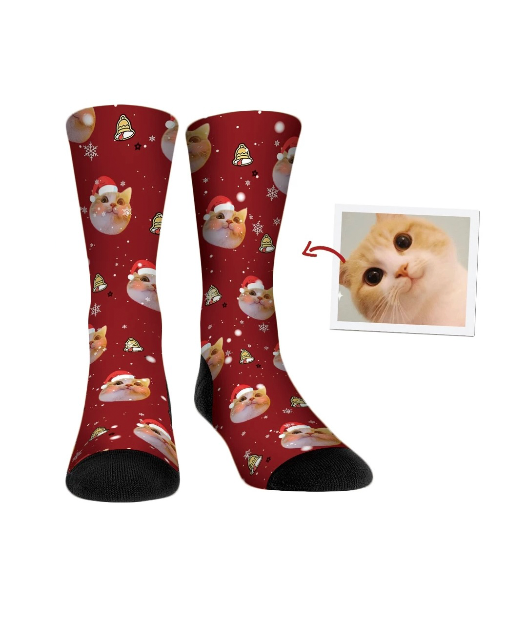 custom pet socks, DIY socks - Print your pet on socks