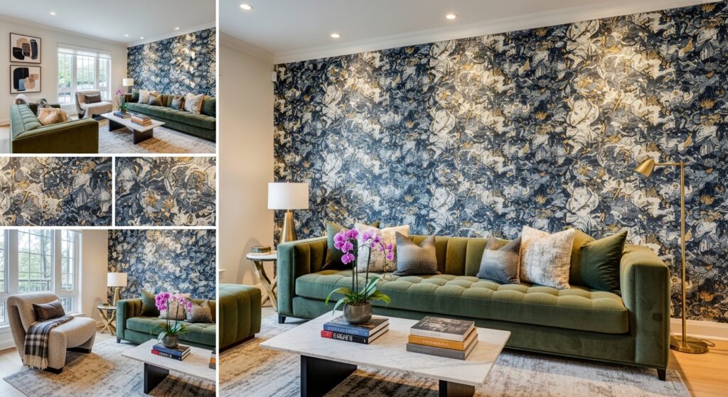 Luxury Wallpaper Designs | Elegant Home Interior Inspiration with Home Decor Wallpaper 6 Whisk b2e9e335e08965e8d6545b695da8778adr 1