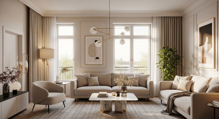 Modern Apartment Living Room Decor Ideas | Stylish Home Interior Design