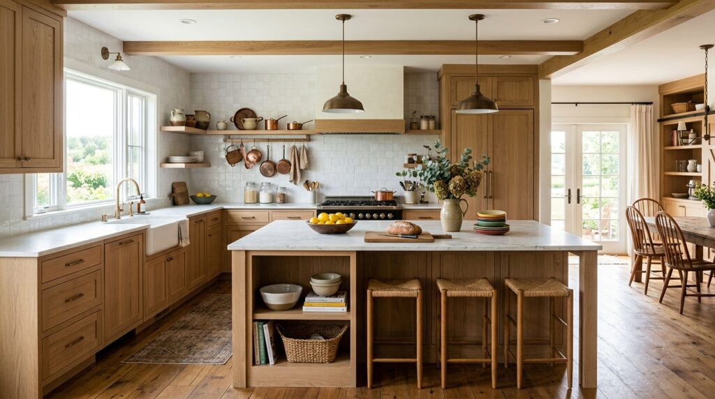 Farmhouse kitchens blend beauty … 202605111849