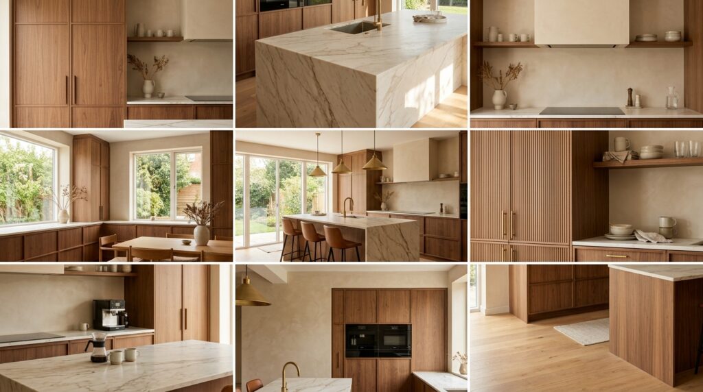 Luxury modern kitchen warm wood 202605061630