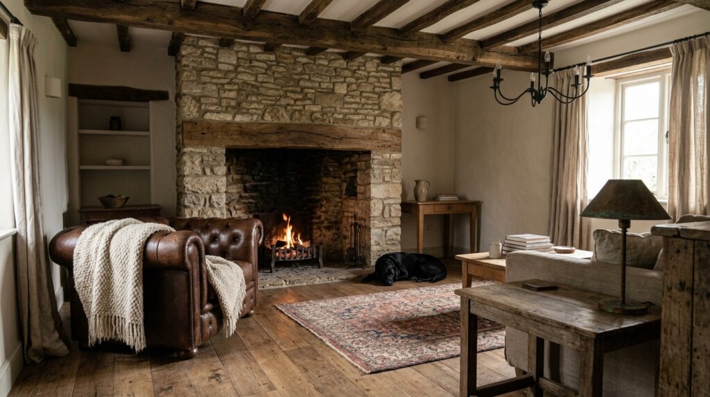 Texture creates farmhouse warmth 202605111854