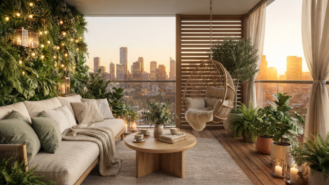 Modern Balcony Decor Ideas for a Stylish & Cozy Home | Home decor balcony ideas