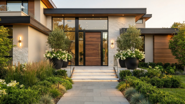 Modern Home Decor Door Entrance Ideas. Create a Stunning First Impression