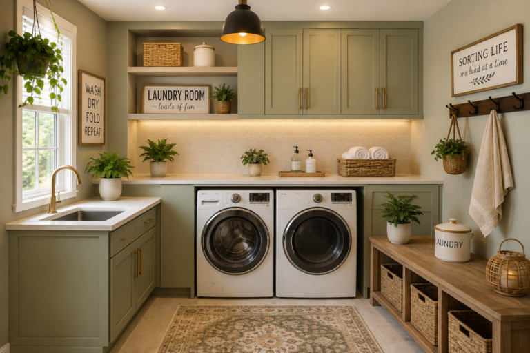 Home Decor Laundry Room Ideas for a Stylish and Organized Space