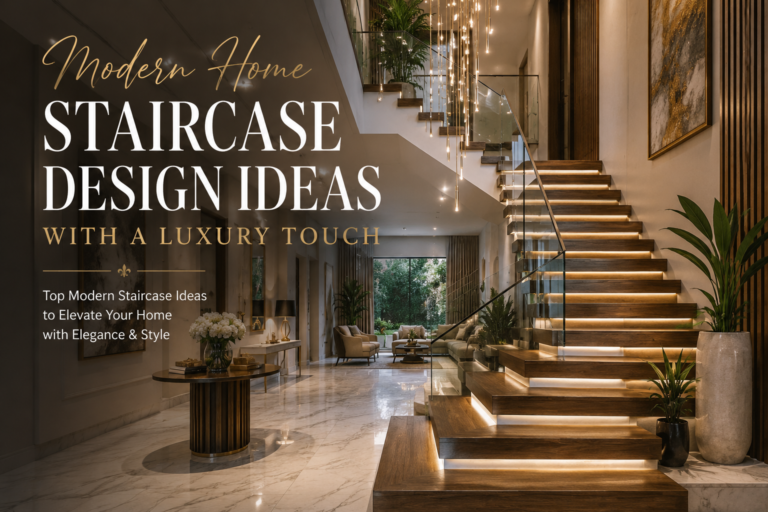 Modern Home Staircase Design Ideas with a Luxury Touch